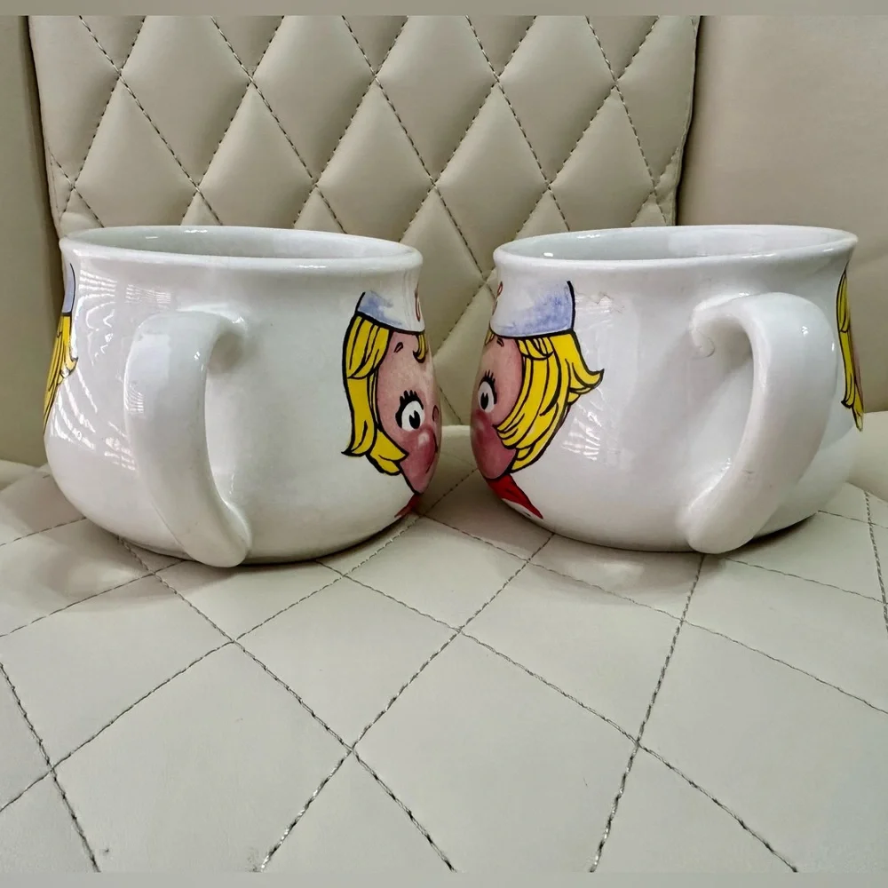 CAMPBELL’S soup Vintage 1998 collectible soup mugs 2 bowls